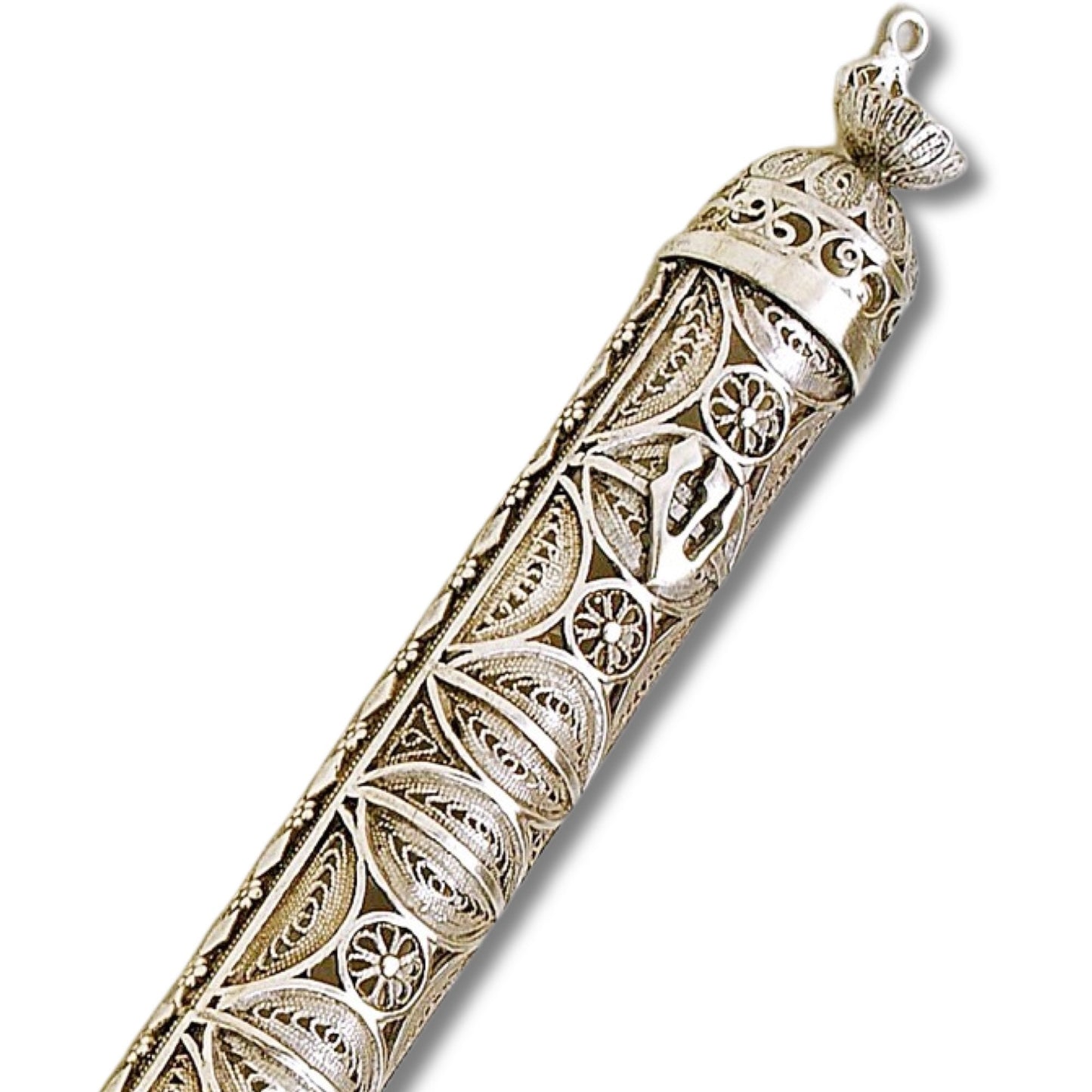 Sterling Silver Mezuzah case