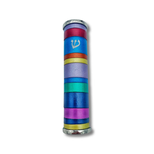 Rings Mezuzah case Anodized