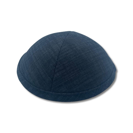 Linen Black Kipah