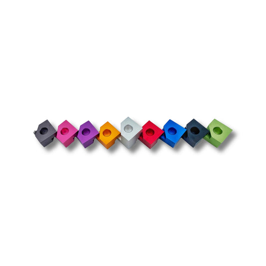 Colourful Puzzle Hanukkah Menorah