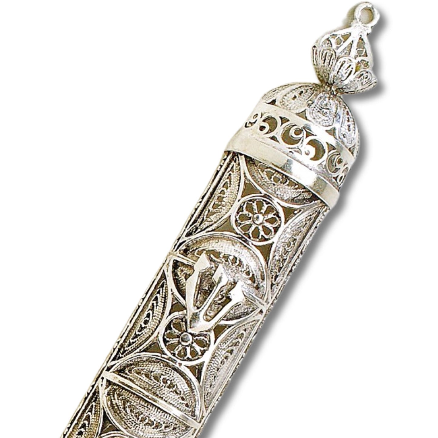 Sterling Silver Mezuzah case