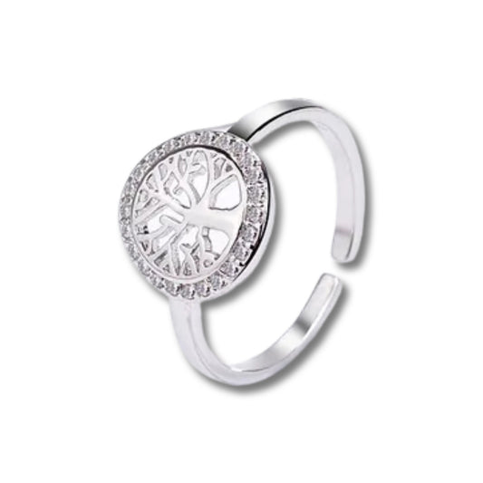 Sterling Silver Tree of Life Ring