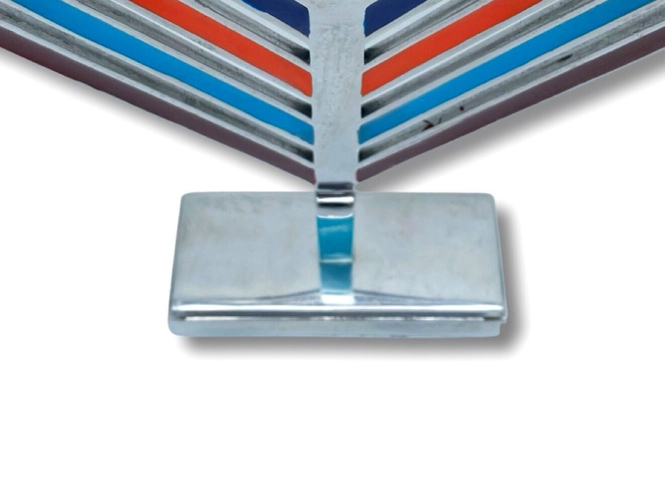 Colorful Anodized Hanukkah Menorah