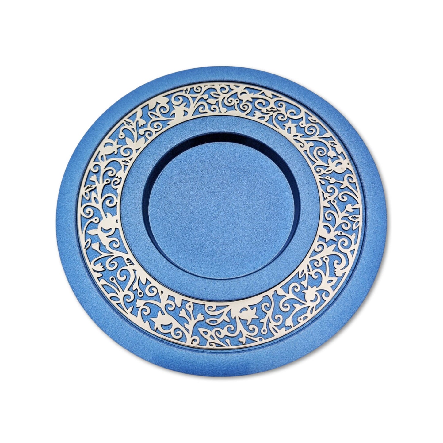 Blue Pomegranates Kiddush Cup