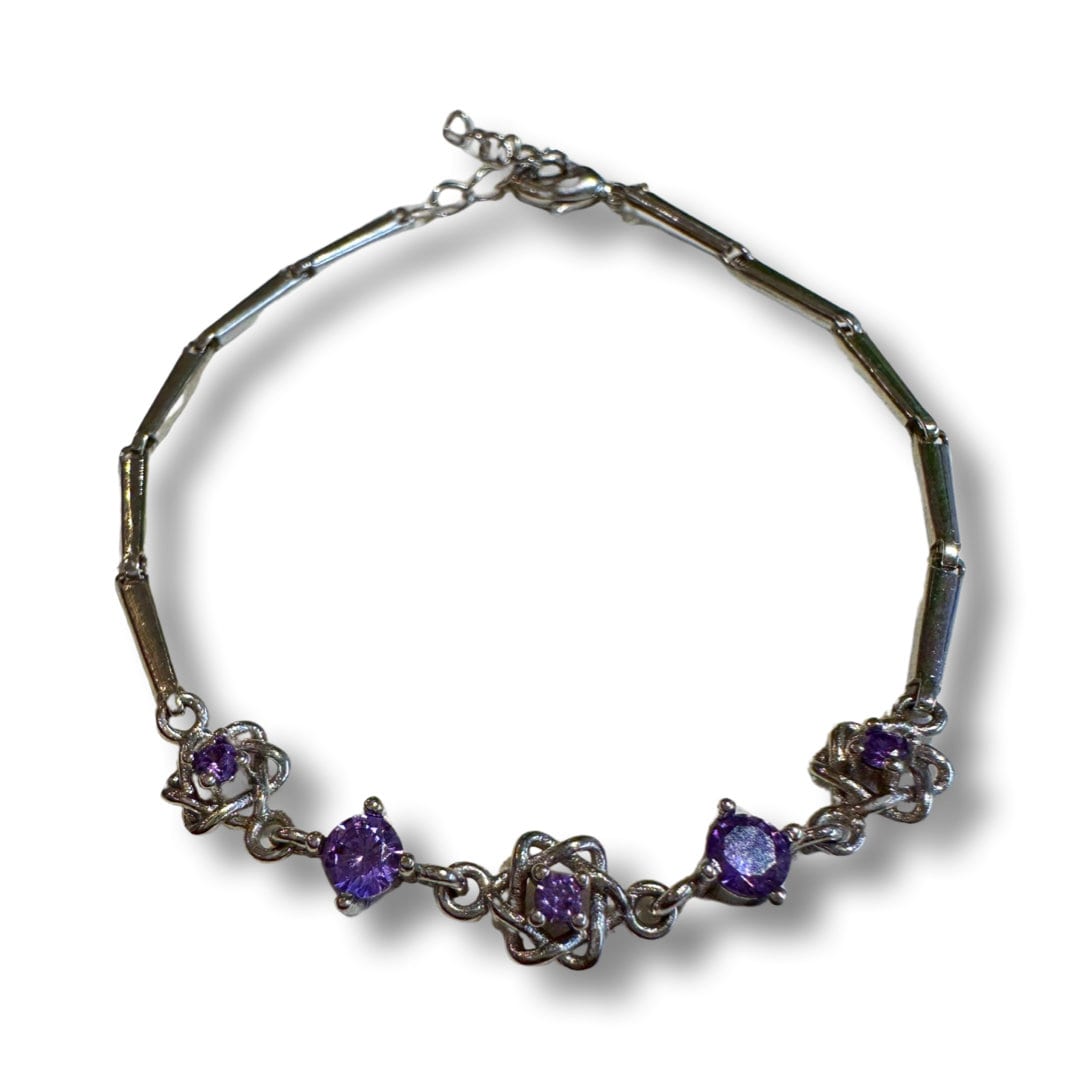 Sterling Silver Star of David Bracelet