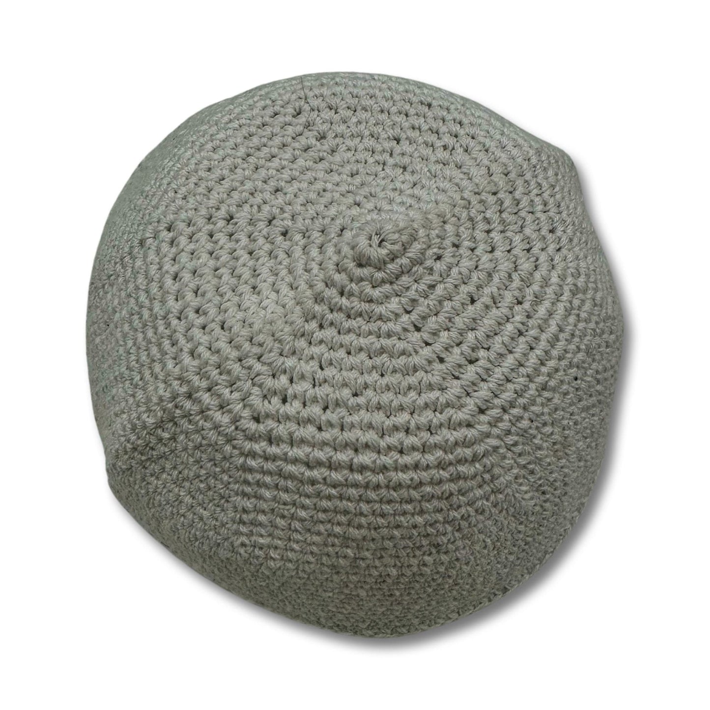 Breslev White/Black Kippah 100% cotton