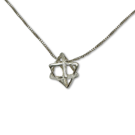 Sterling Silver Merkava Star of David
