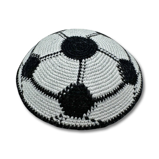 Soccer/Football Cotton Hand Made Kippah