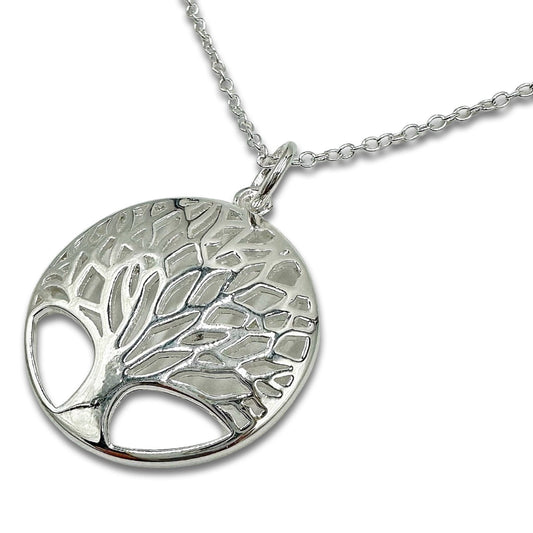 Tree Of Life Sterling Silver Necklace
