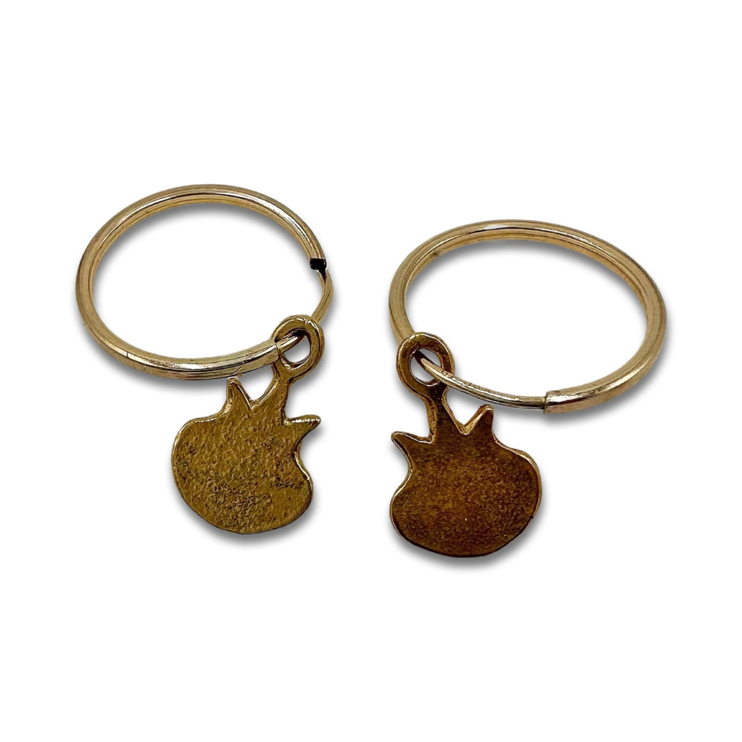 Gold Filled Pomegranate earrings