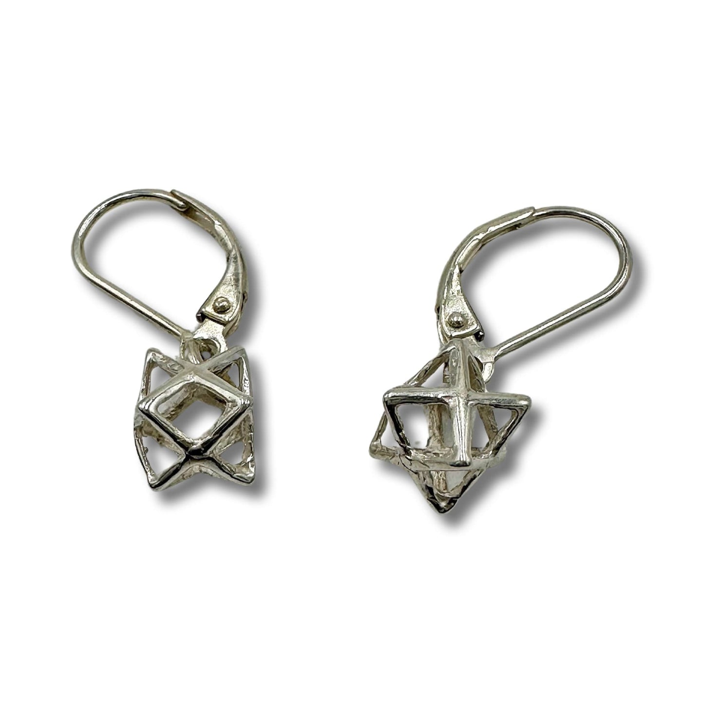 Merkava Star of David Earrings Gold Filled/Sterling silver