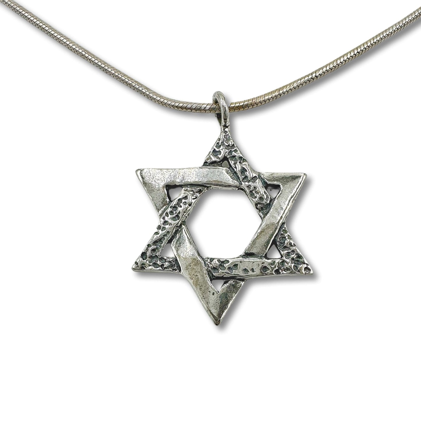Sterling Silver Star of David Necklace/Pendant