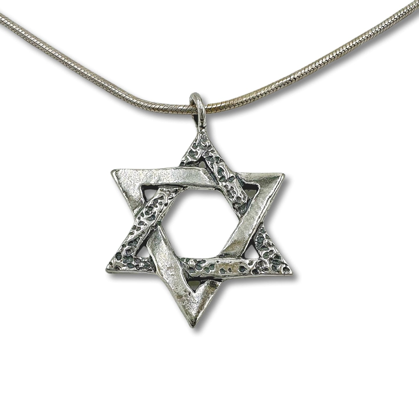 Sterling Silver Star of David Necklace/Pendant