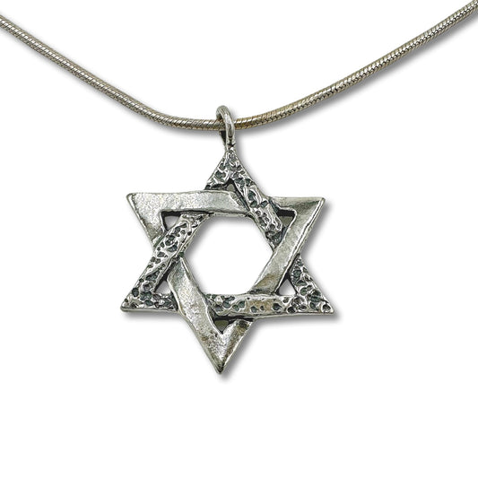 Sterling Silver Star of David Necklace/Pendant