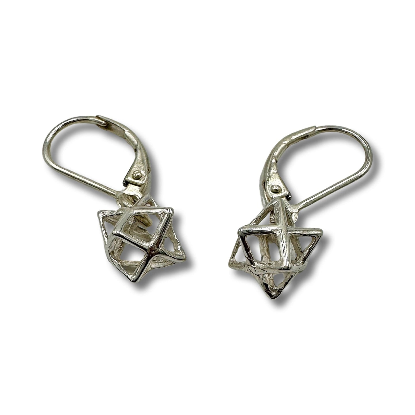Merkava Star of David Earrings Gold Filled/Sterling silver